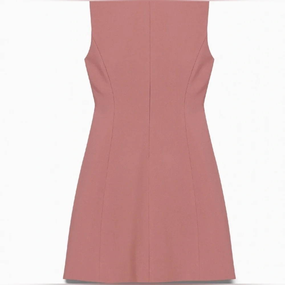 NWT *PINK* Babaton Opportunity Hourglass Mini Dress Red Willow Aritzia size 0 - Picture 5 of 12